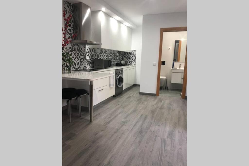 Canelle Apartamento Com Terraco Nazare Bagian luar foto