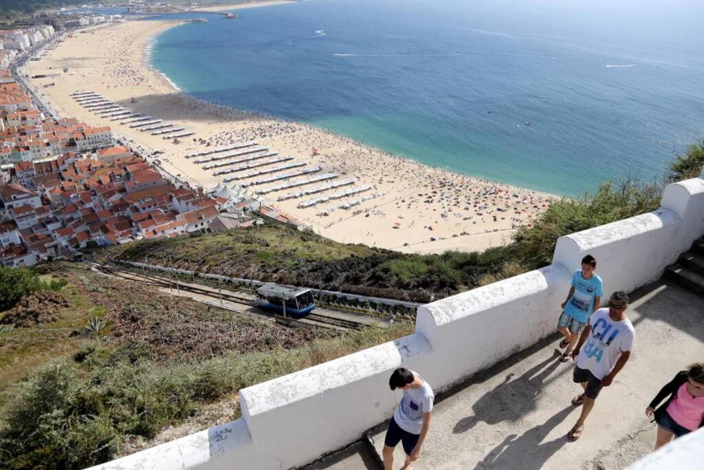Canelle Apartamento Com Terraco Nazare Bagian luar foto